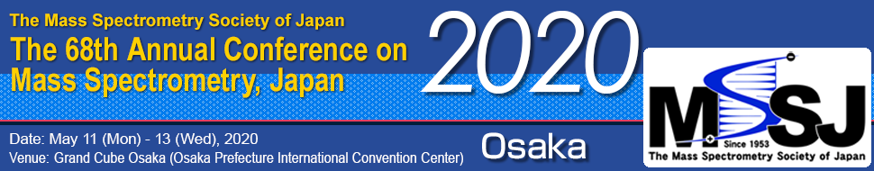 The Mass Spectrometry society of Japan - The 68th Annual Conference on Mass Spectrometry, Japan